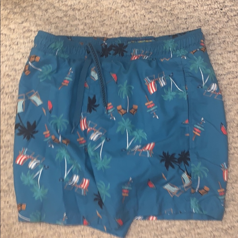 Surf society swimming trunks with cushion